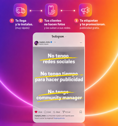 Espejo Instagram Personalizado Viral